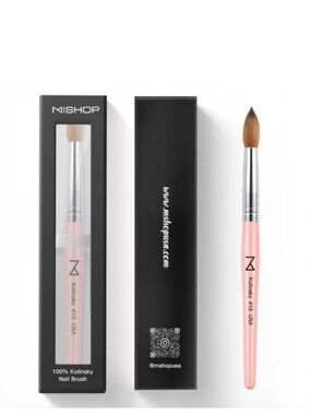 M Shop Professional Kolinsky Acrylic Nail Brush Size 18